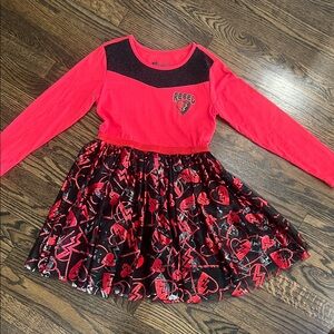 Disney Red and Black Rebel Dress
